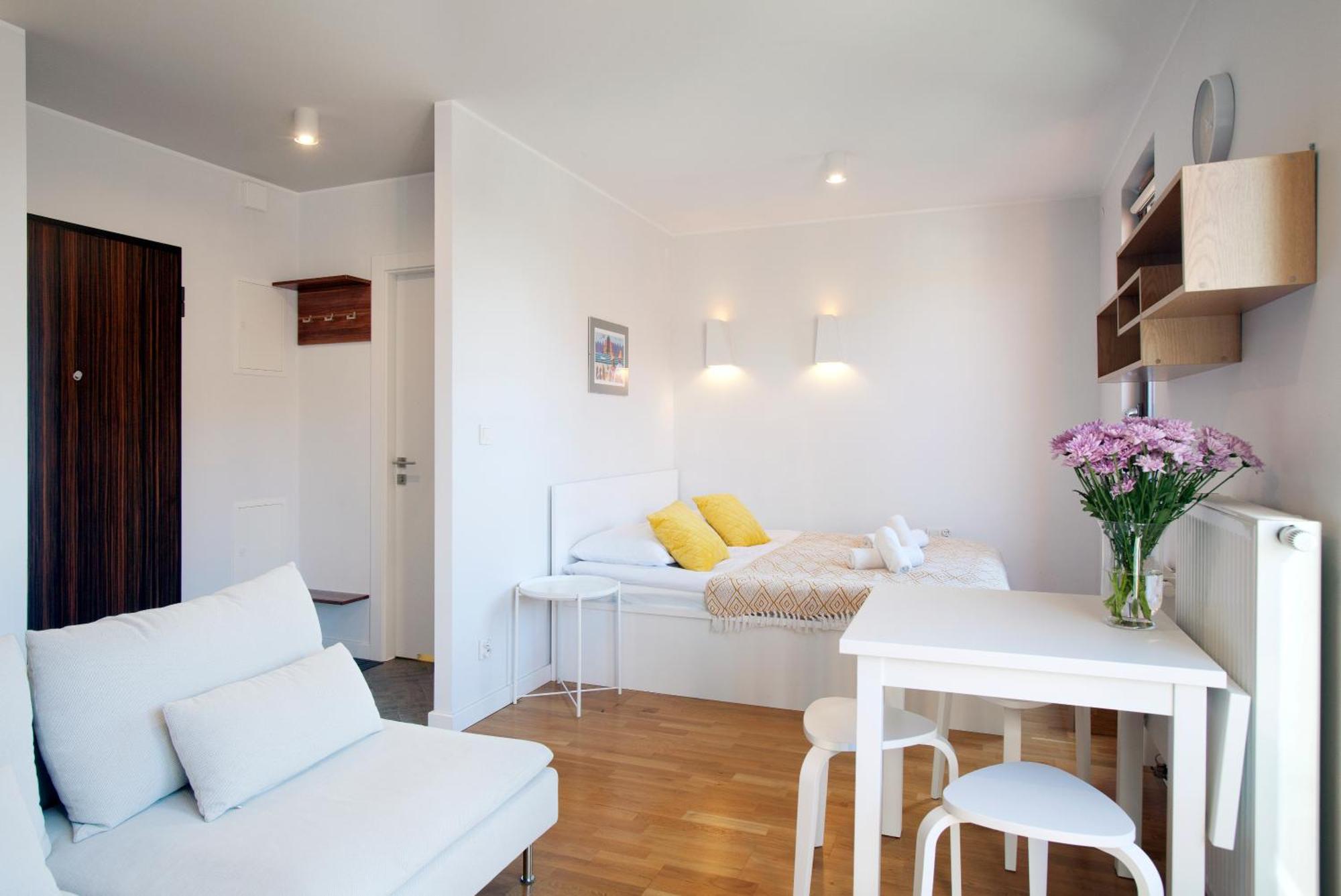 Marine Studio With Balcony And Parking By Tyzenhauz Danzica Esterno foto